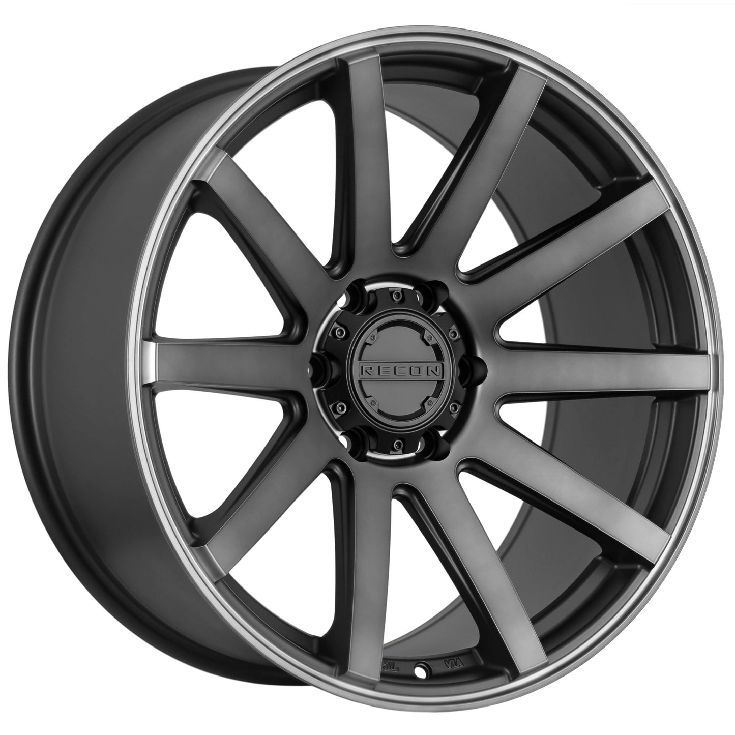 RECON FORCE MATT BLACK DARK GREY TINT