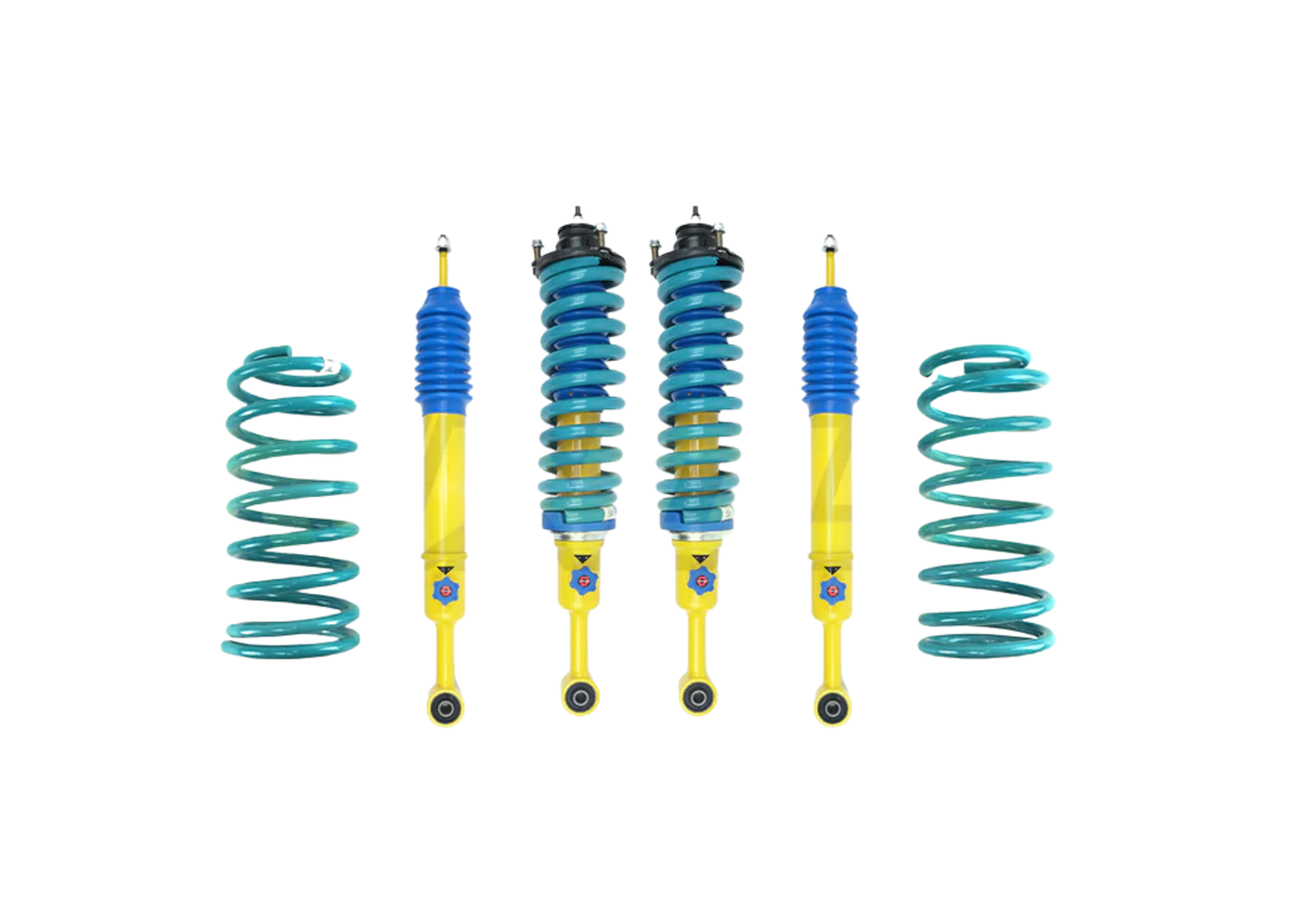 PROFENDER 45MM LIFT KIT WITH ADJUSTABLE DAMPING TO SUIT TOYOTA LANDCRUISER PRADO 120 SERIES LWB 2003-2009 (3RZ, 5VZ ENGINES)