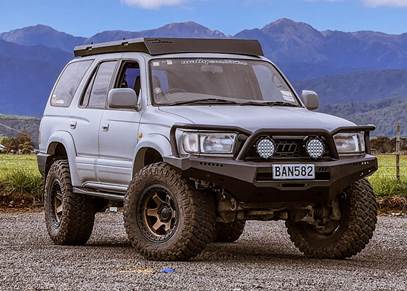 WALLY CUSTOMS BULLBAR TO FIT NON AIRBAG TOYOTA SURF 130/185