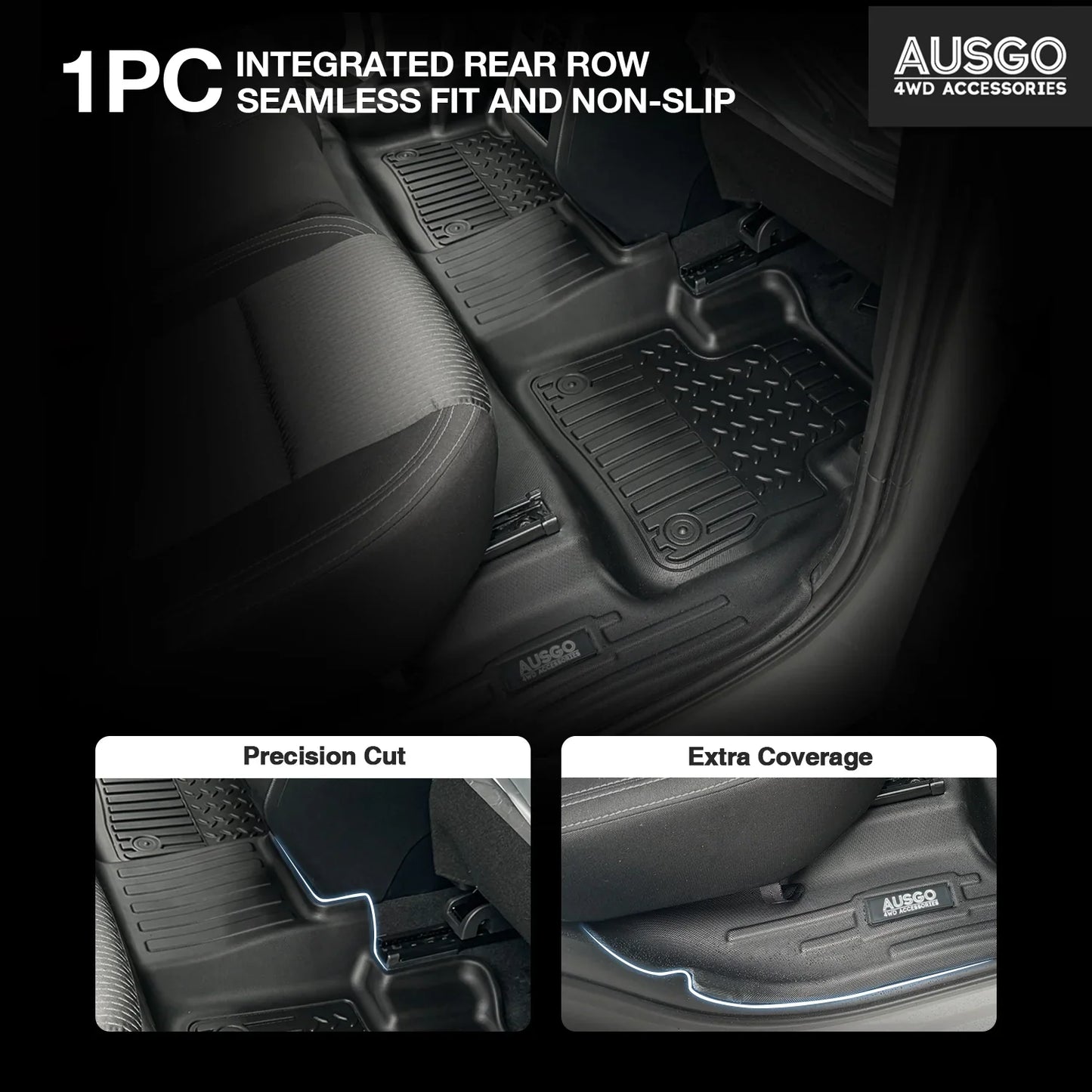 4WD FLOOR MATS - MITSUBISHI OUTLANDER 2021 -