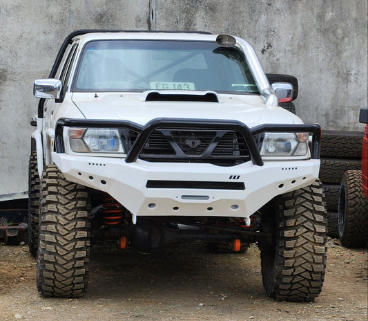 WALLY CUSTOMS BULLBAR TO SUIT NISSAN GU PATROL Y61 SERIES 1-3
