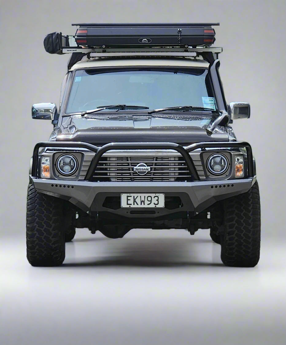 NISSAN PATROL Y60 WALLY CUSTOMS WINCH BAR