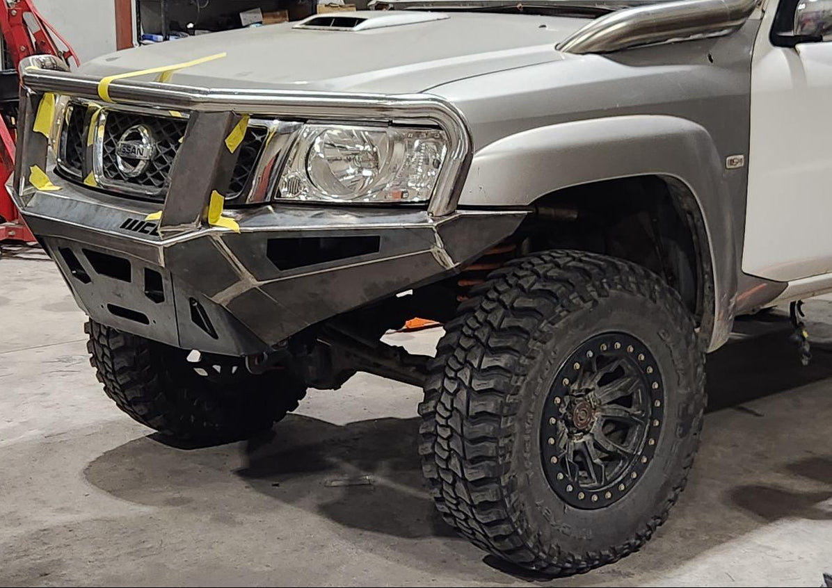 WALLY CUSTOMS BULLBAR TO SUIT NISSAN GU PATROL Y61 SERIES 4