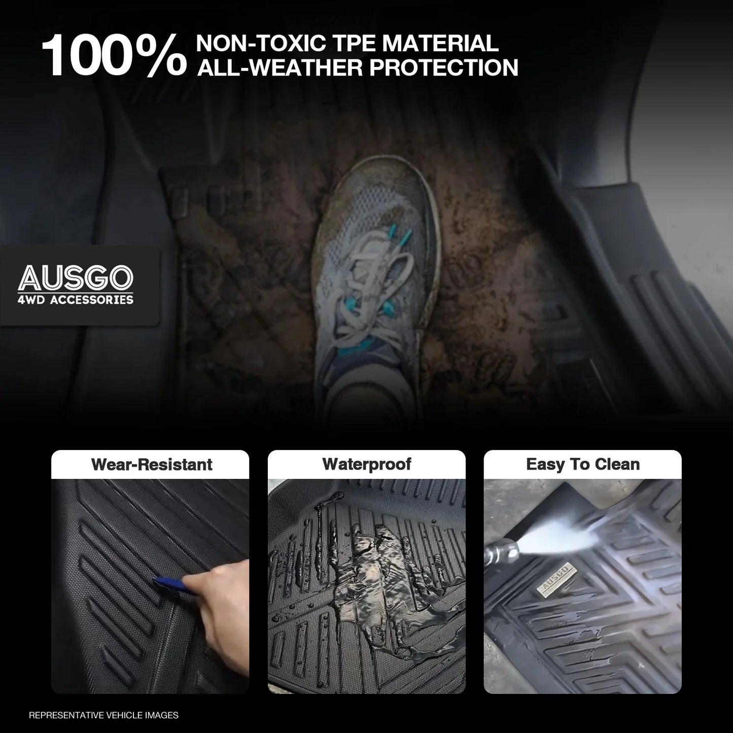 4WD FLOOR MATS - MITSUBISHI OUTLANDER 2021 -