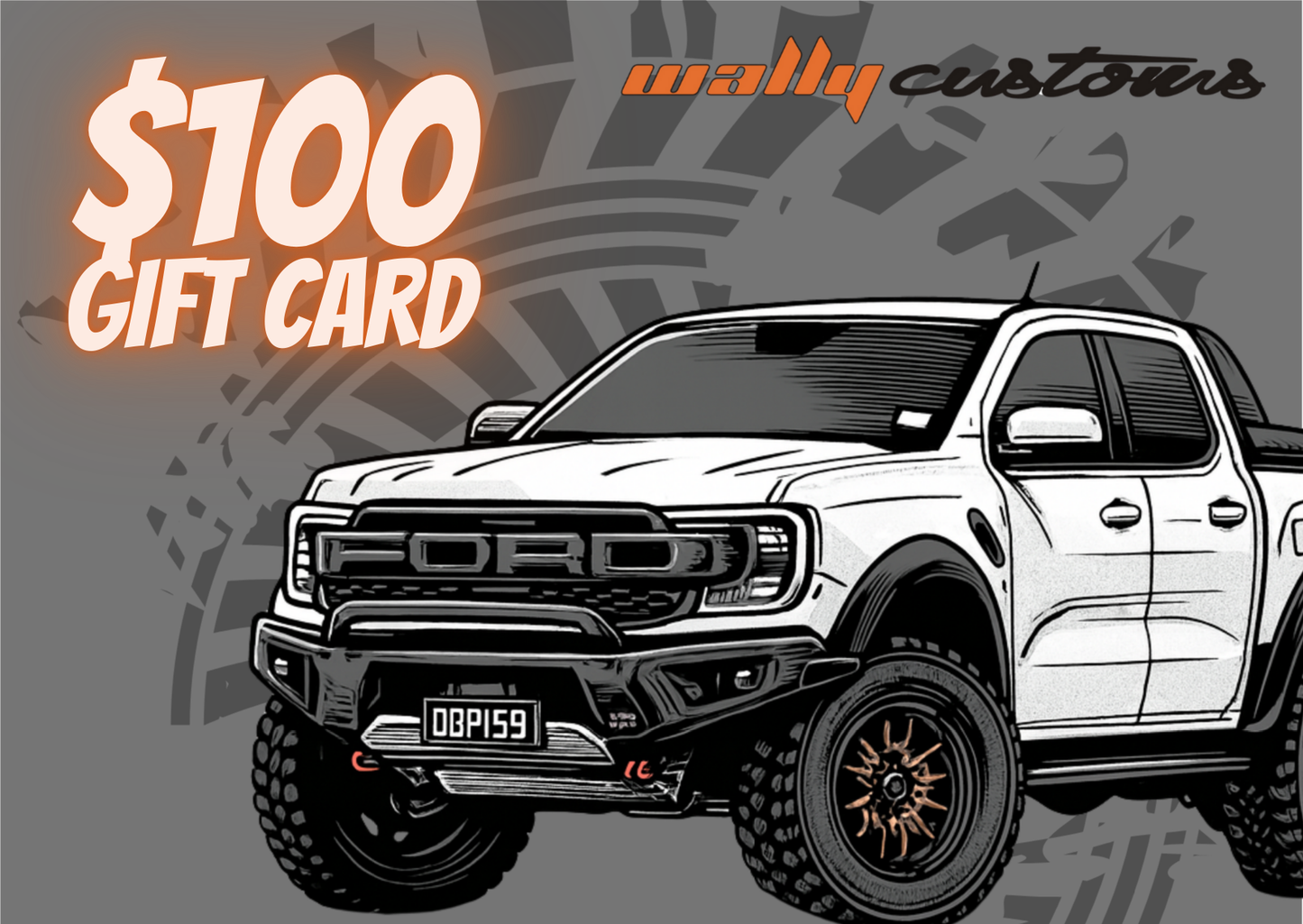 WALLY CUSTOMS GIFT CARD