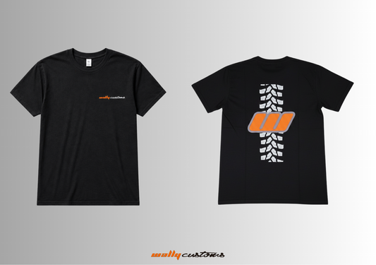 WALLY CUSTOMS BLACK T-SHIRT