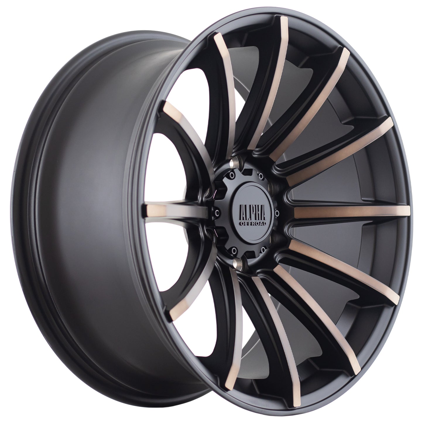 ALPHA MACHETE MATT BLACK DARK BRONZE TINT