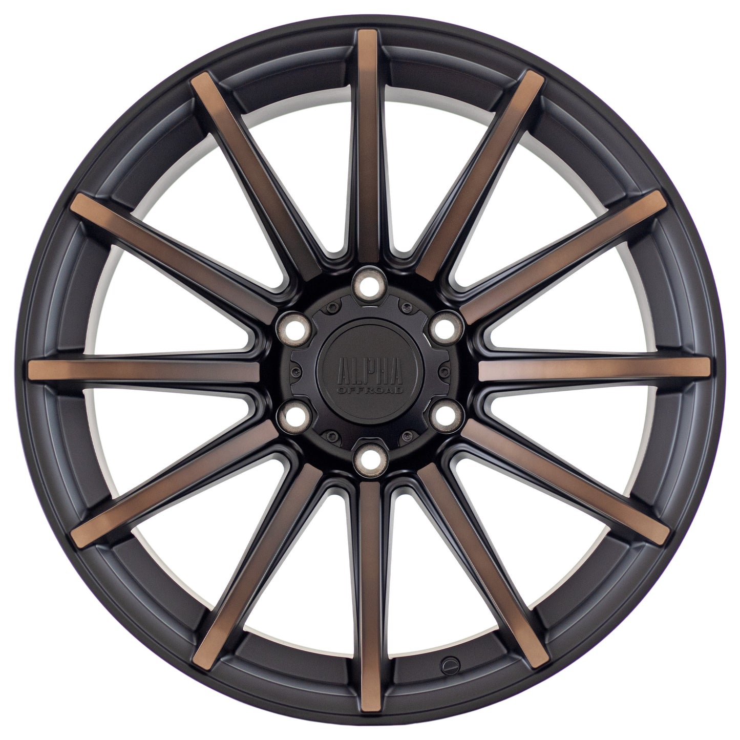 ALPHA MACHETE MATT BLACK DARK BRONZE TINT