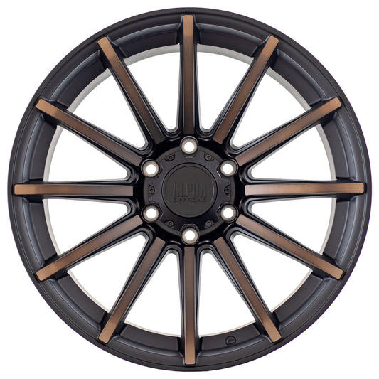 ALPHA MACHETE MATT BLACK DARK BRONZE TINT