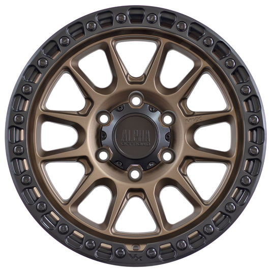 ALPHA PODIUM MATT BRONZE W/ MATT BLACK LIP