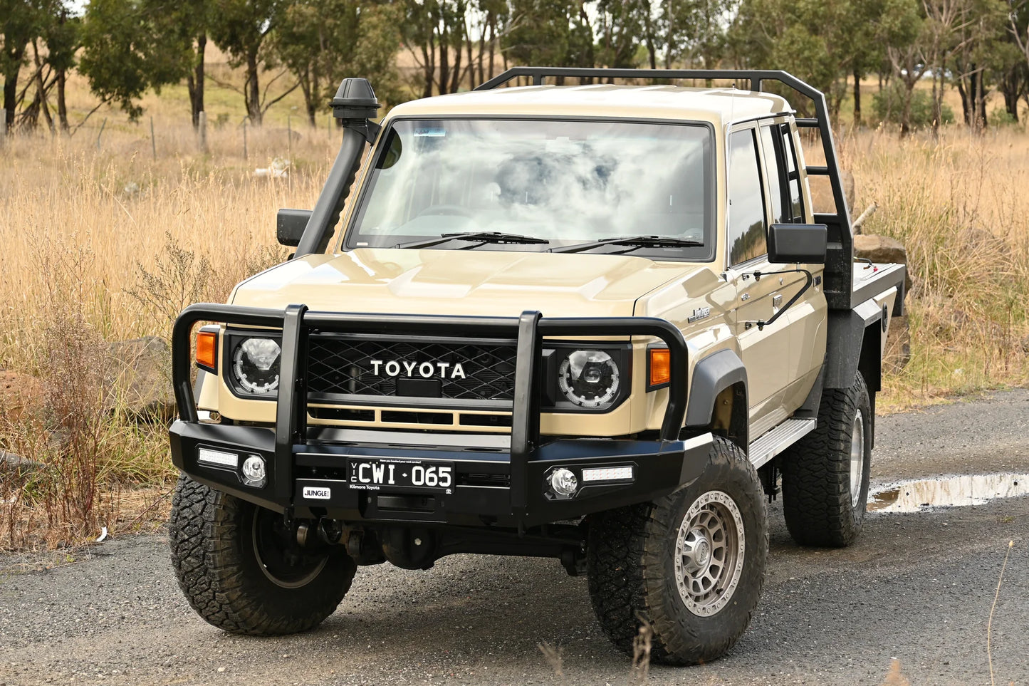 JUNGLE4X4 BULLBAR TO SUIT TOYOTA LANDCRUISER 79 SERIES 2024 ONWARDS