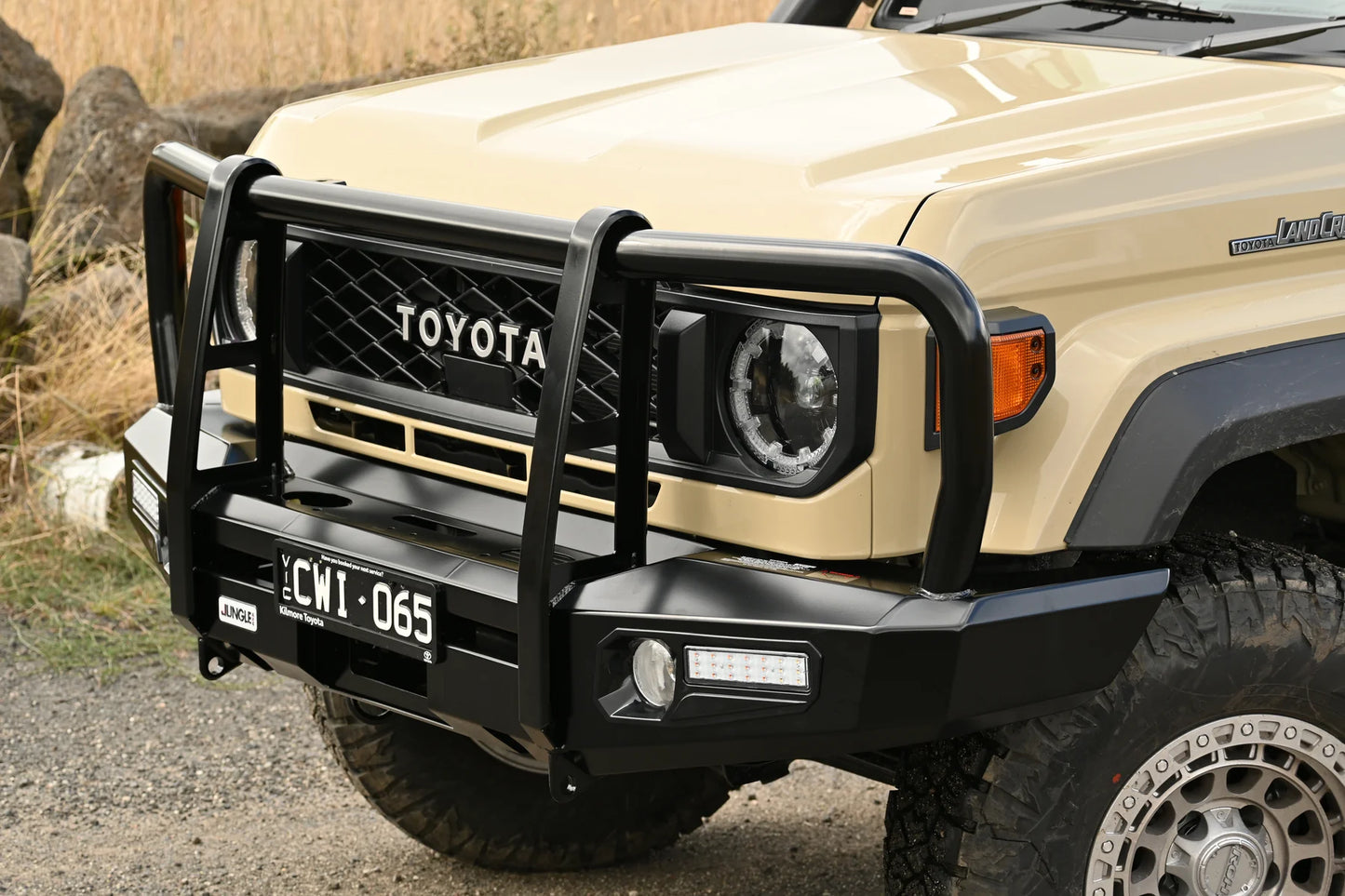 JUNGLE4X4 BULLBAR TO SUIT TOYOTA LANDCRUISER 79 SERIES 2024 ONWARDS