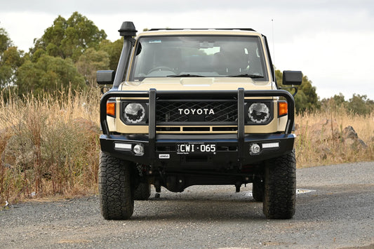 JUNGLE4X4 BULLBAR TO SUIT TOYOTA LANDCRUISER 79 SERIES 2024 ONWARDS