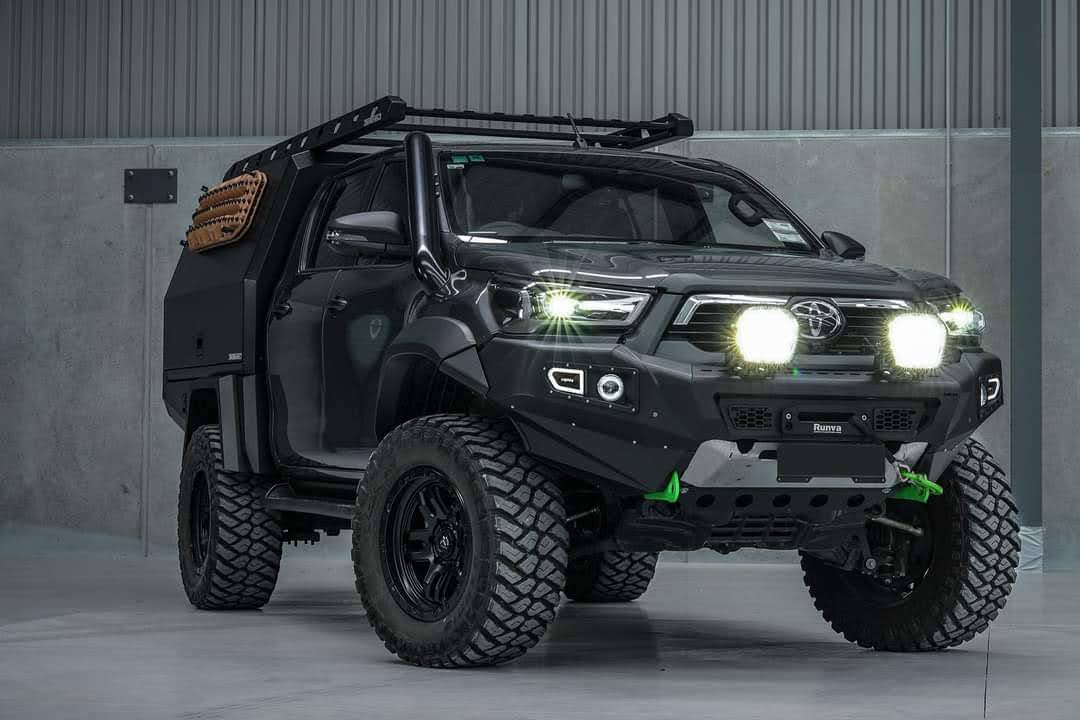 AFN LOOPLESS BULLBAR TO SUIT TOYOTA HILUX N80 REVO 2021 ONWARDS