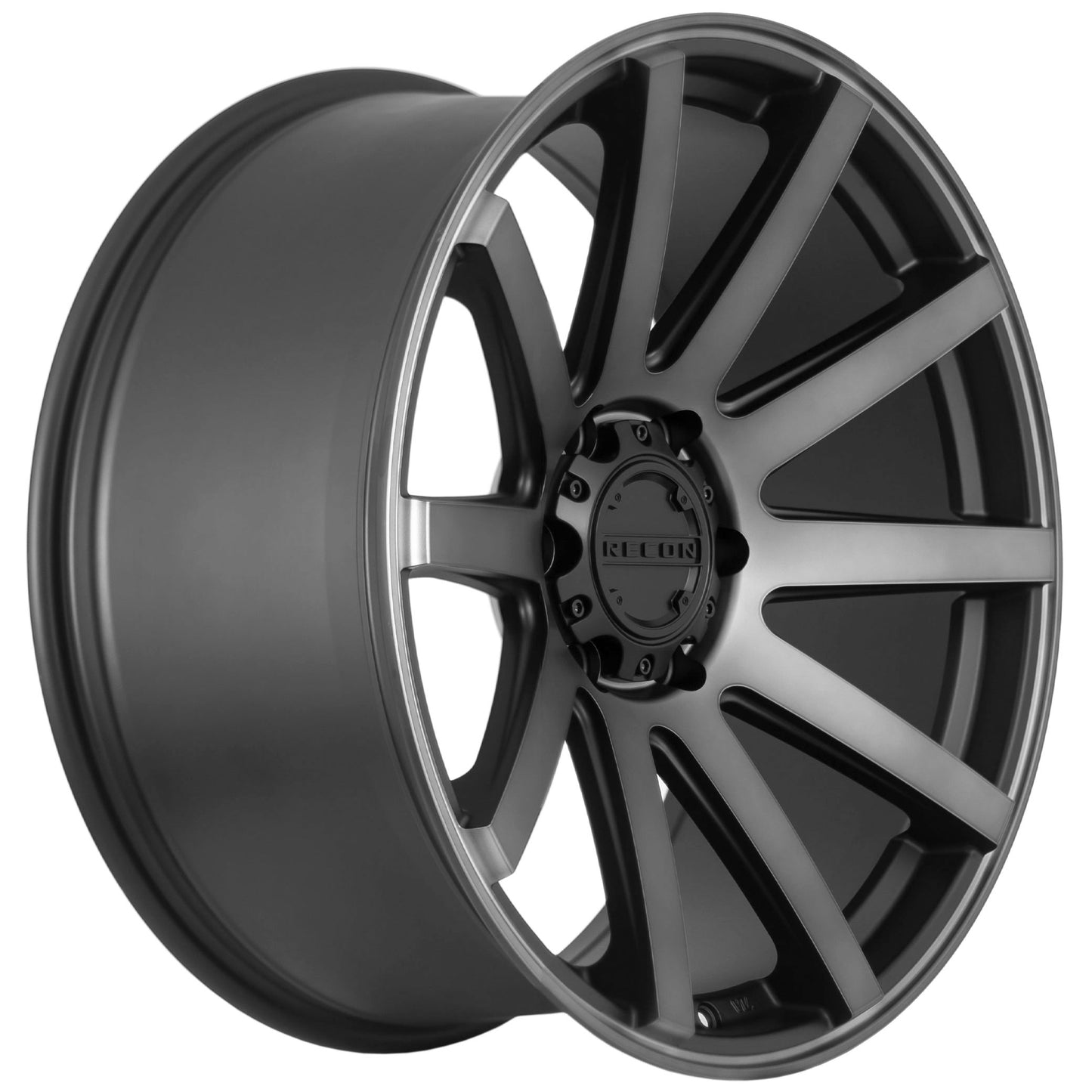 RECON FORCE MATT BLACK DARK GREY TINT