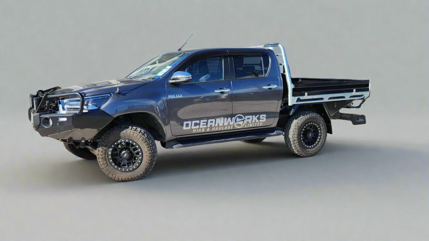 HD STEEL GALV FLAT DECK TRAY