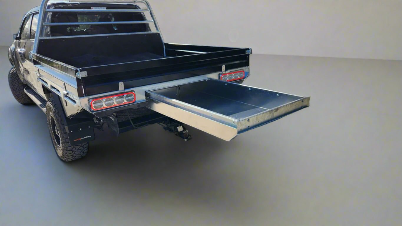 HD STEEL GALV FLAT DECK TRAY