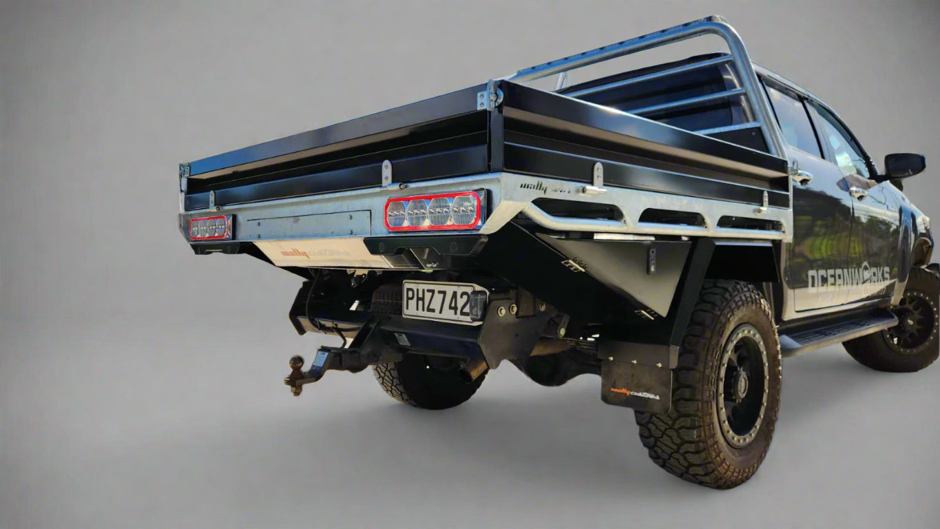 HD STEEL GALV FLAT DECK TRAY