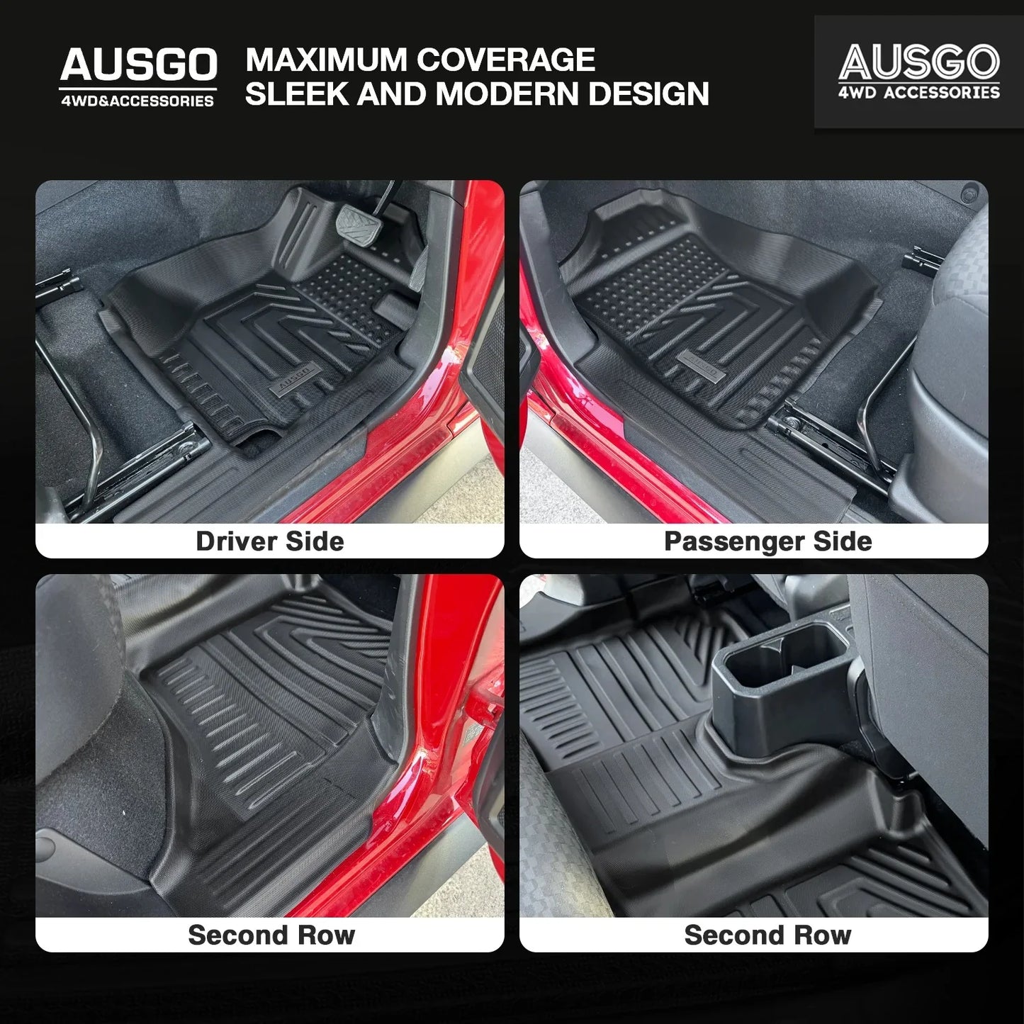 4WD FLOOR MATS - SUZUKI JIMNY 5-DOOR 2023 -