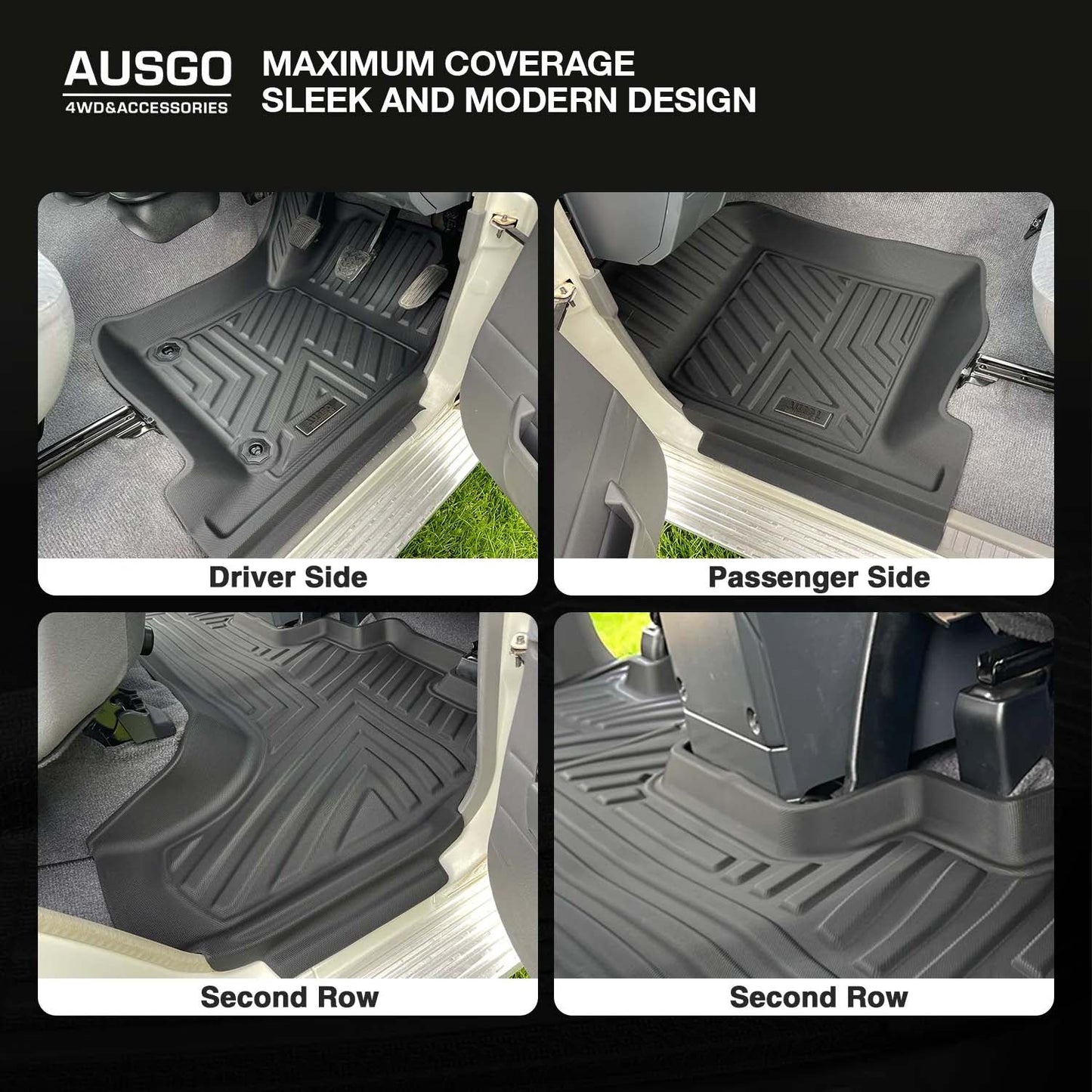 4WD FLOOR MATS - TOYOTA LANDCRUISER 79 SERIES