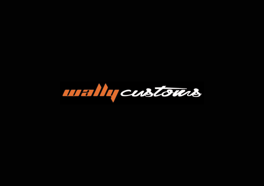 WALLY CUSTOMS LOGO STICKER