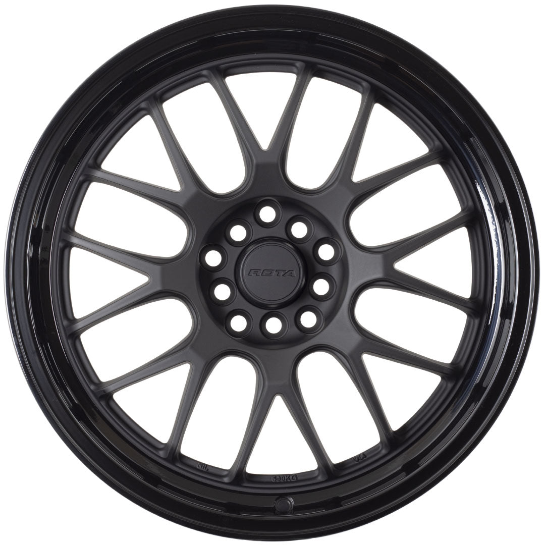 ROTA MXR MATT BLACK GLOSS BLACK LIP