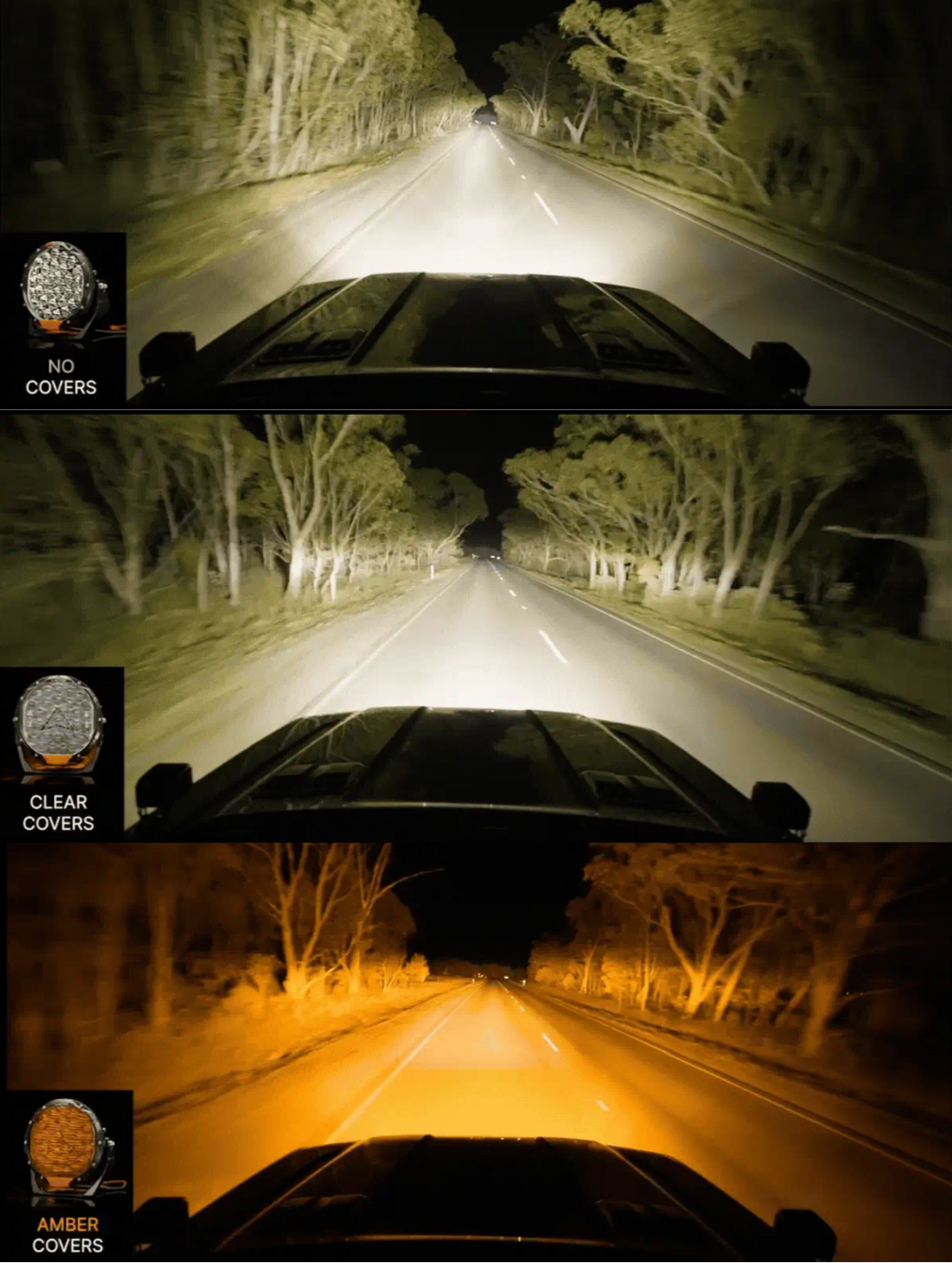 Altiq Rogue MK3 Spot Lights - 7"