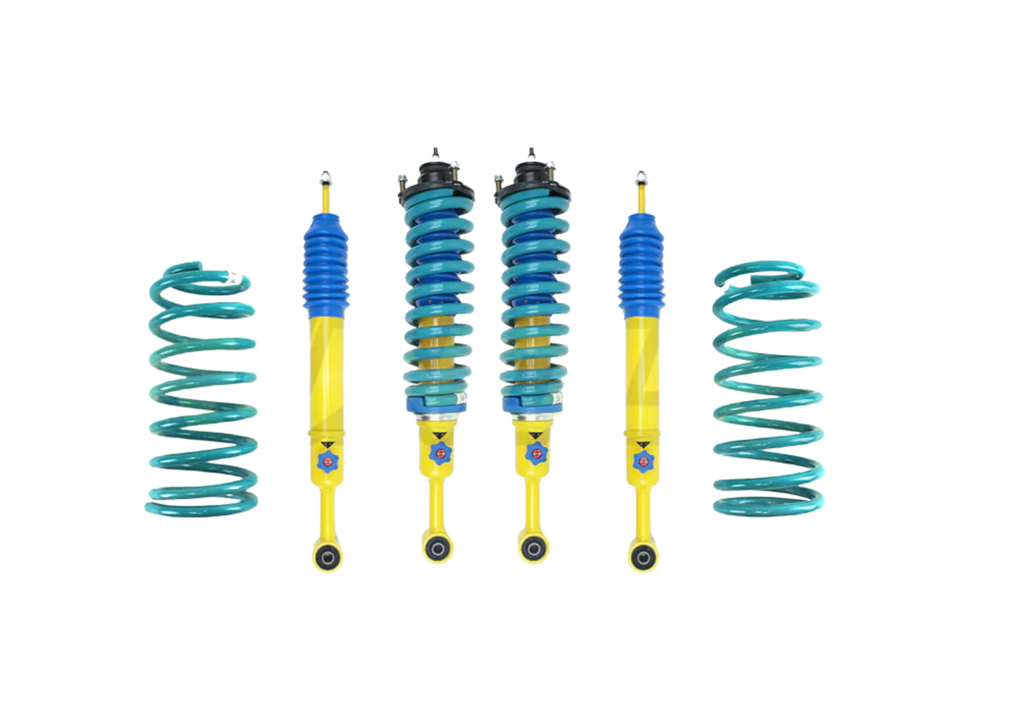 PROFENDER 45MM LIFT KIT WITH ADJUSTABLE DAMPING TO SUIT TOYOTA LANDCRUISER PRADO 120 SERIES SWB 2003-2009 (3RZ, 5VZ ENGINES)