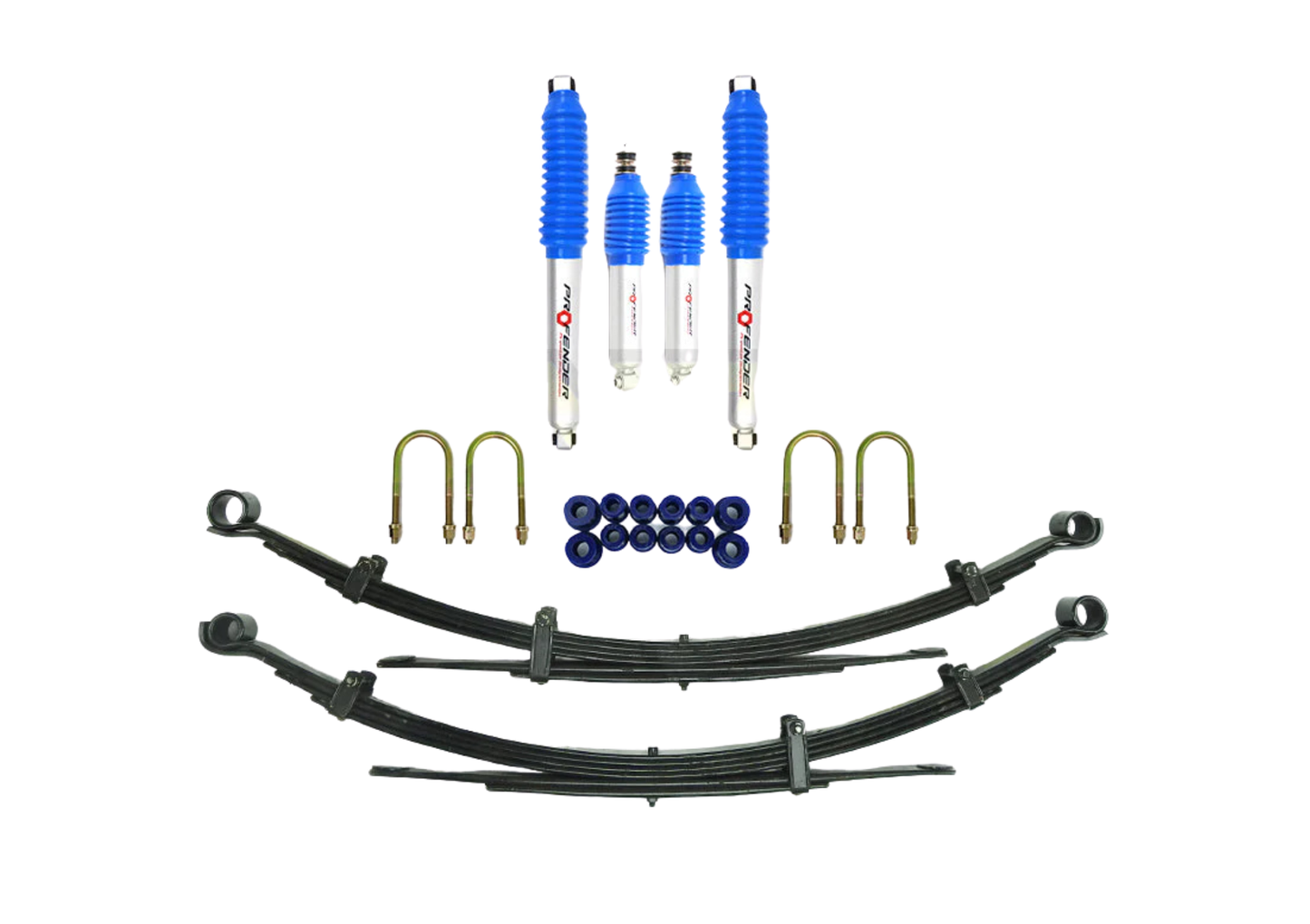 PROFENDER 40MM GAS LIFT KIT TO SUIT FORD RANGER PJ/PJ 2007-2011
