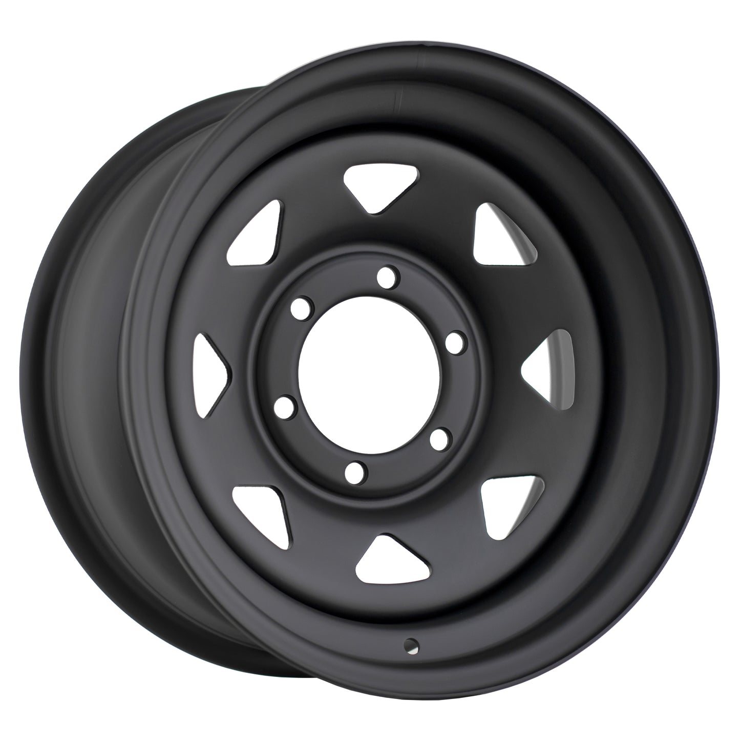 RCK STEEL 8 SPOKE MATT BLACK