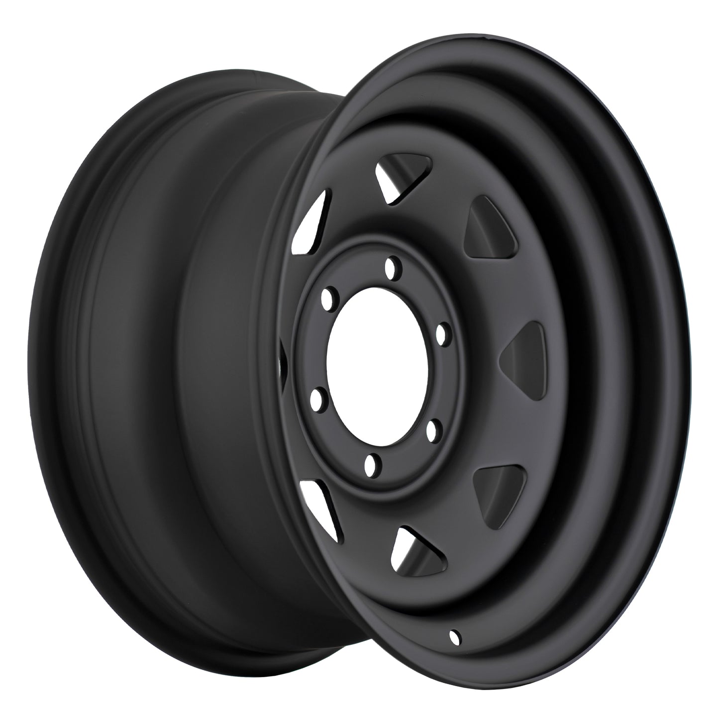 RCK STEEL 8 SPOKE MATT BLACK