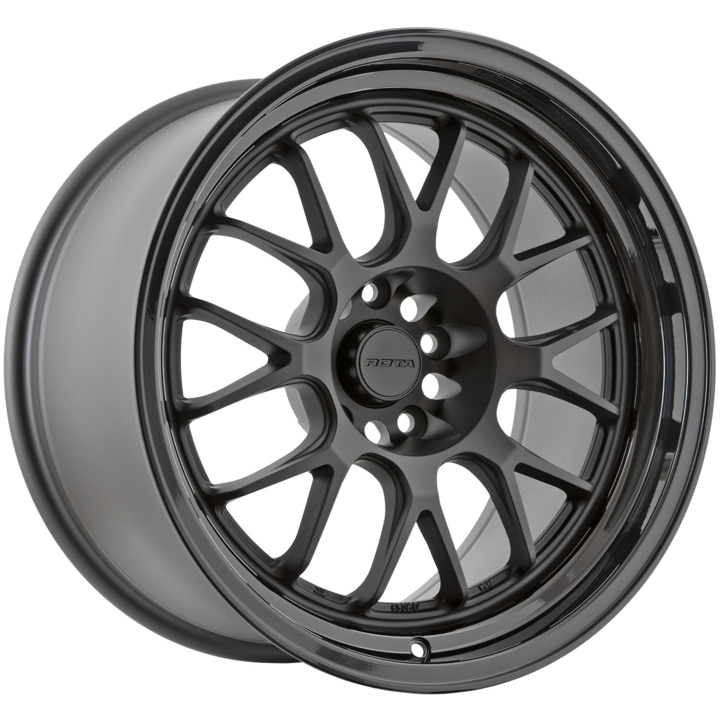 ROTA MXR MATT BLACK GLOSS BLACK LIP