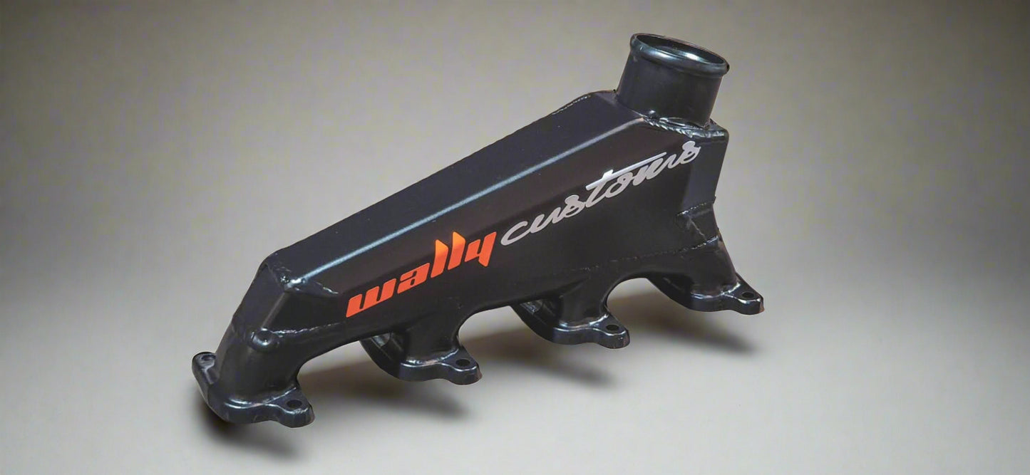 WALLY CUSTOMS 1KZ INTAKE PLENUM TOYOTA HILUX/SURF/PRADO RAW & POWDERCOATED OPTIONS