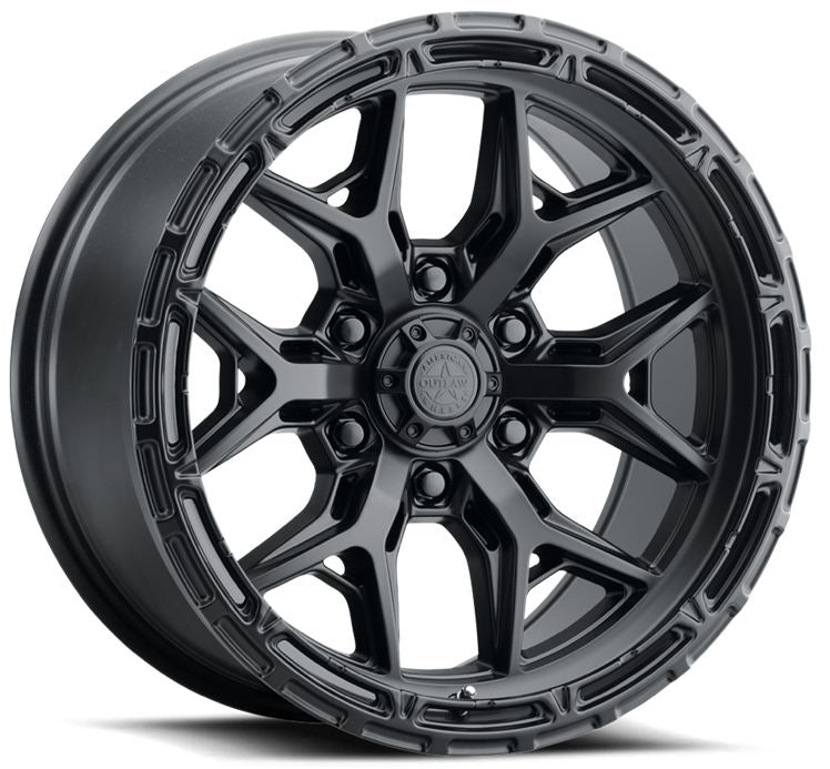 AMERICAN OUTLAW LOCKER SATIN BLACK