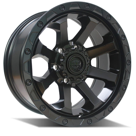 AMERICAN OUTLAW CAPONE SATIN BLACK