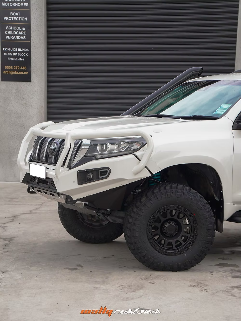 AFN FULL LOOP BAR TOYOTA PRADO 150 2017 ONWARDS