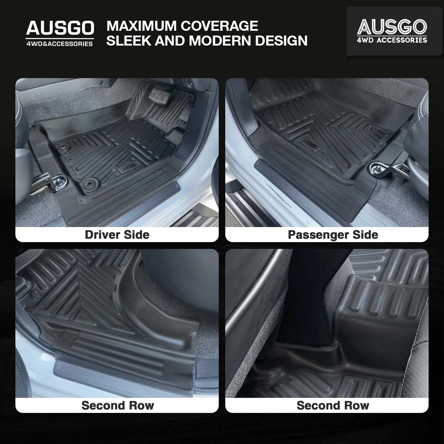 FLOOR MATS - MITSUBISHI TRITON 2015 - 2024