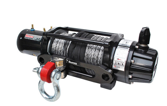 RUNVA 11XP PREMIUM WINCH 12V WITH SYNTHETIC ROPE