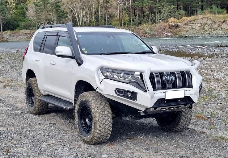 AFN FULL LOOP BAR TOYOTA PRADO 150 2017 ONWARDS