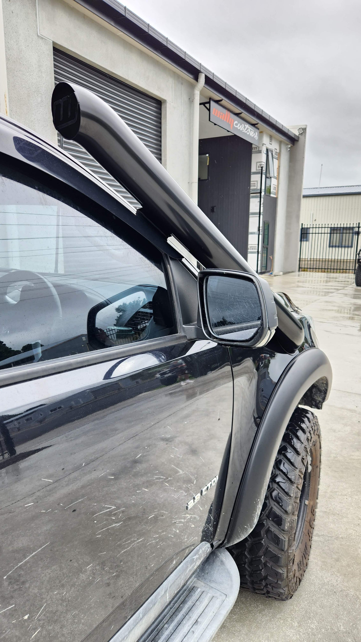 WALLY CUSTOMS 4'' SNORKEL TO SUIT HOLDEN COLORADO RG