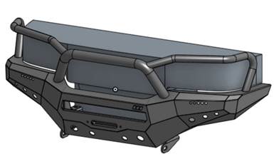 WALLY CUSTOMS BULLBAR TO FIT NON AIRBAG TOYOTA SURF 130/185