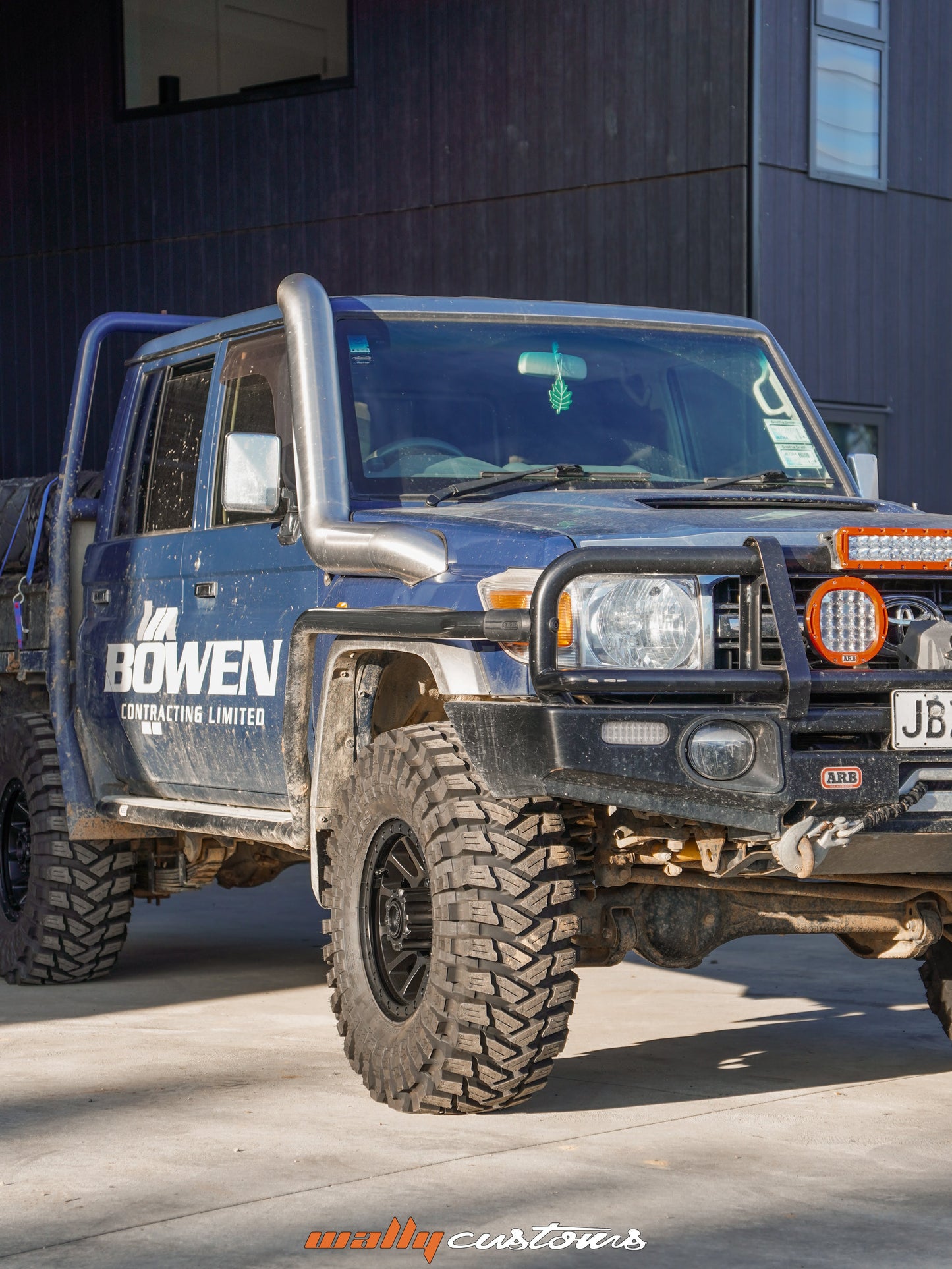WALLY CUSTOMS 5'' SNORKEL TO SUIT TOYOTA LANDCRUISER 76/79 SERIES