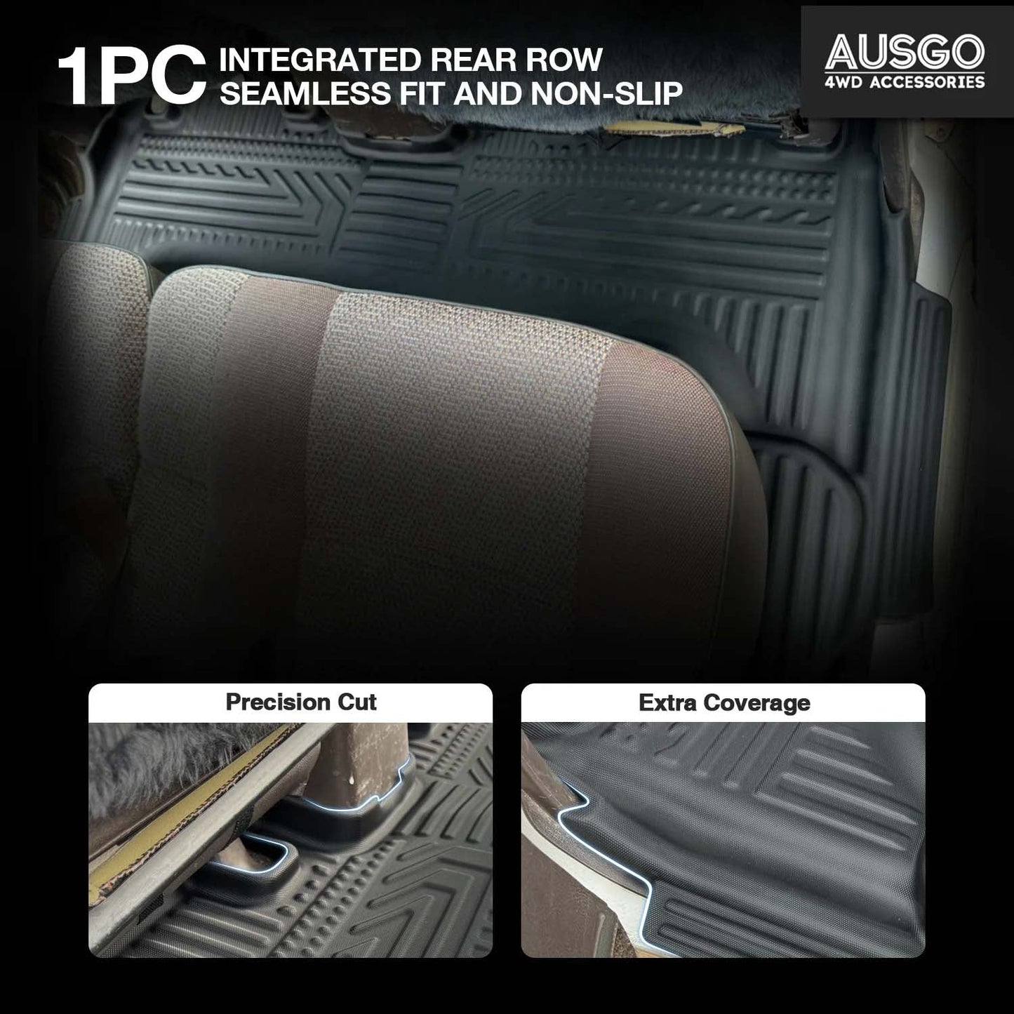 4WD FLOOR MATS - TOYOTA LANDCRUISER 80 SERIES