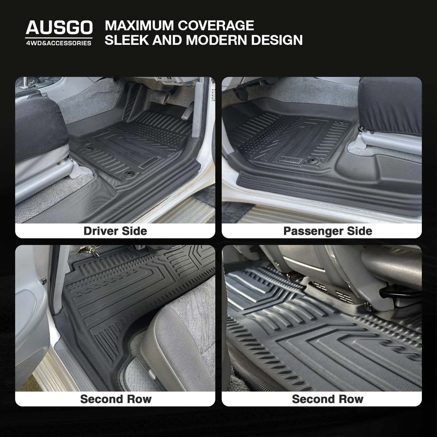4WD FLOOR MATS - TOYOTA LANDCRUISER 100 & 105 SERIES