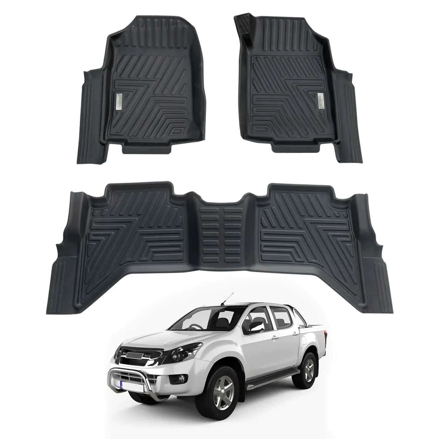 4WD FLOOR MATS - ISUZU D-MAX 2012 - 2020
