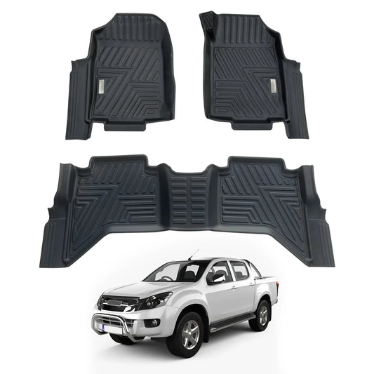 4WD FLOOR MATS - ISUZU D-MAX 2012 - 2020