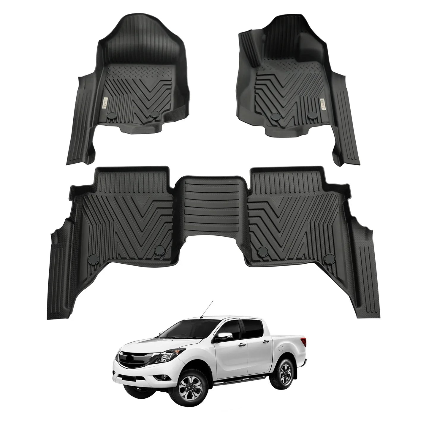 4WD FLOOR MATS (INJECTION) MAZDA BT-50 2020 -