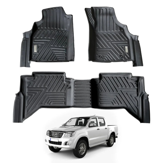 4WD FLOOR MATS - TOYOTA HILUX 2005-2015
