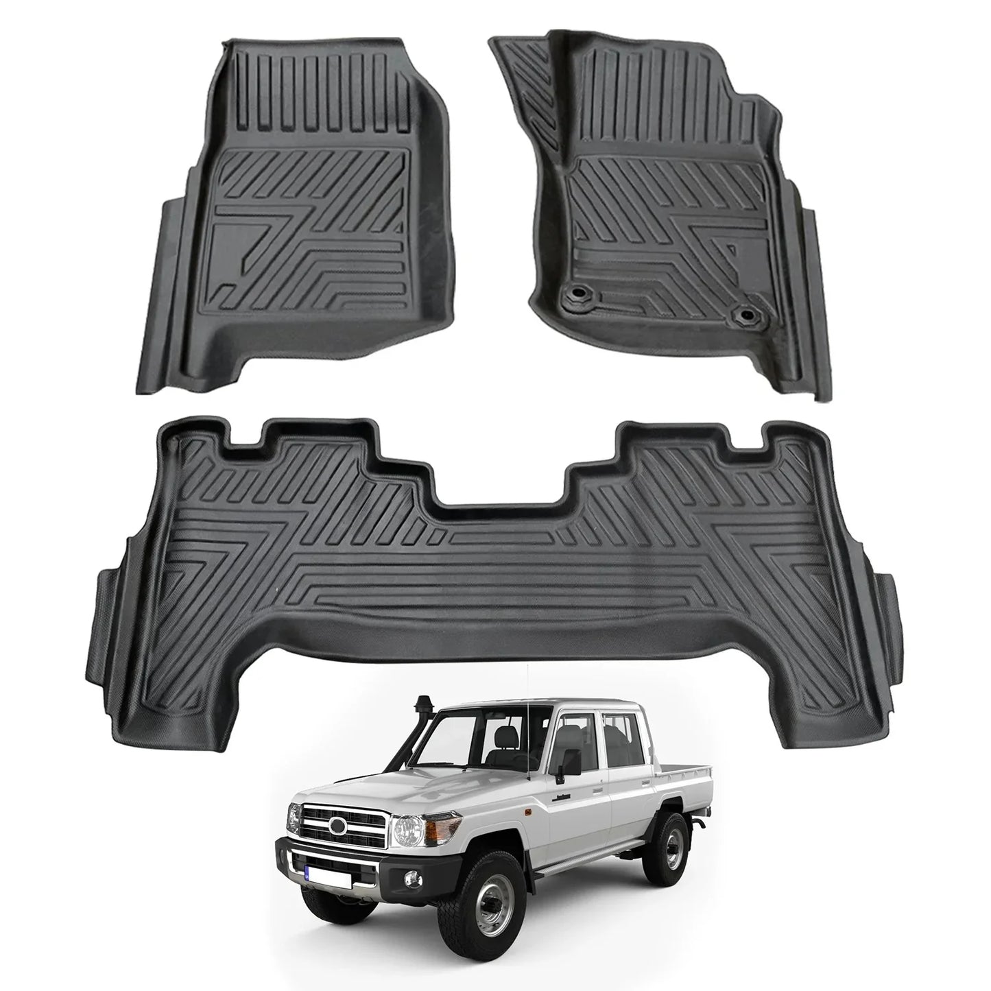 4WD FLOOR MATS - TOYOTA LANDCRUISER 79 SERIES