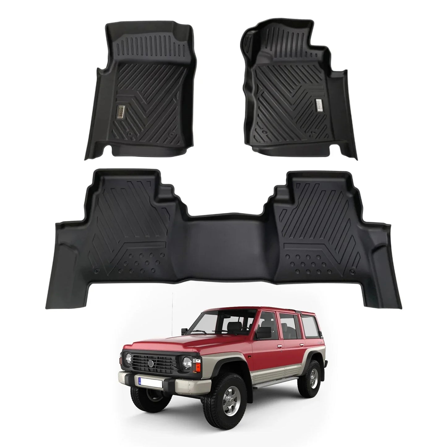 4WD FLOOR MATS - NISSAN PATROL GQ Y60